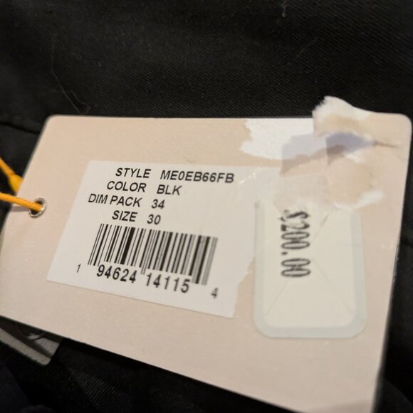 Peter Millar Pants Men's EB66 Performance Five Pocket Black Stretch Golf 30"X34 - Picture 3 of 3